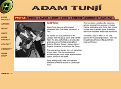 Adam Tunji- African music London