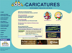 Cool-Caricatures caricatures from photos Online, wedding birthday party caricaturists UK